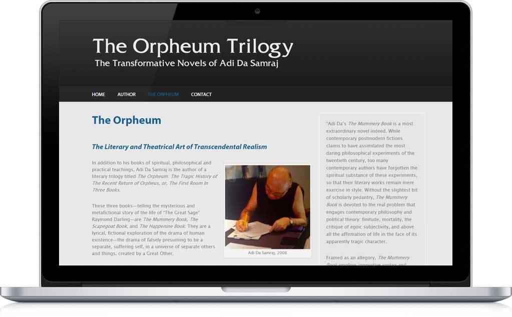 Orpheum Trilogy Website from Da Orpheum